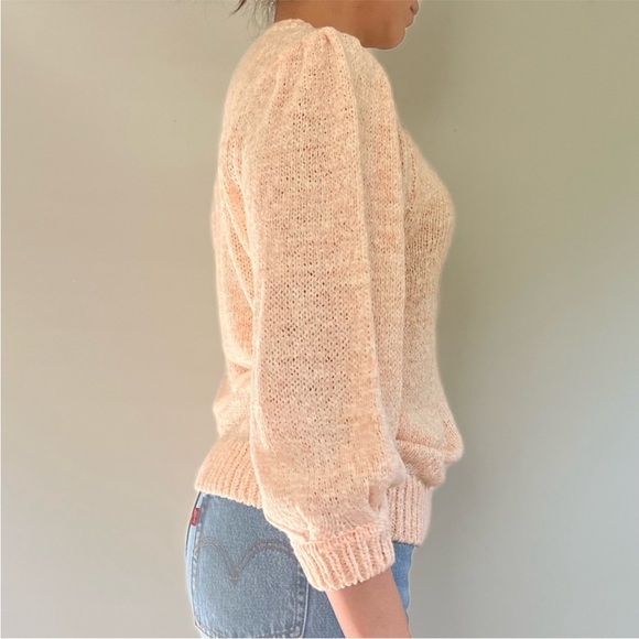 Ann Taylor Women's Sweater in Soft Pink - Picture 3 of 5